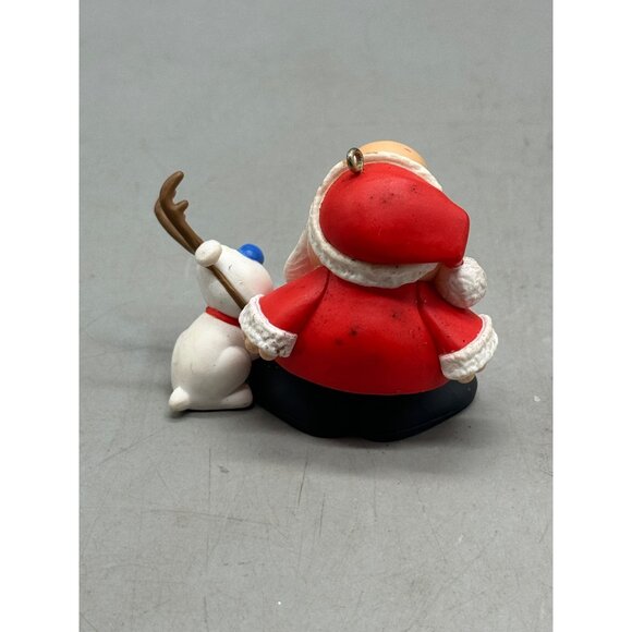 Hallmark Keepsake 1996 Ziggy & Fuzz 25th Anniversary Christmas Ornament Retro - Picture 3 of 6